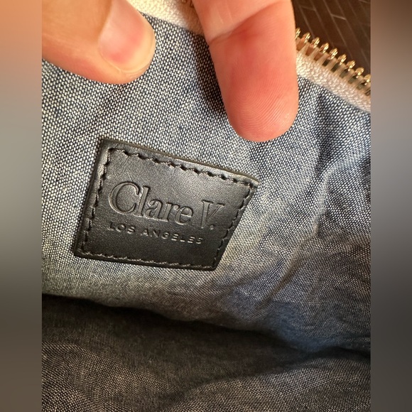 Clare V Flat Clutch with tabs - Picture 9 of 9